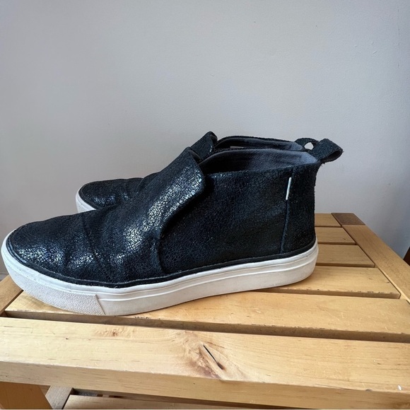 TOMS Black Slip On Booties 8 - Picture 5 of 8